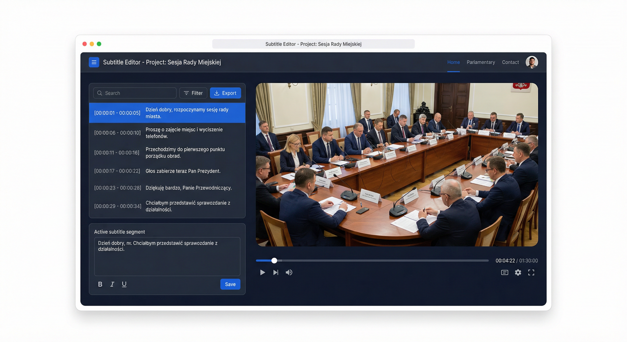 Edytor napisów Napisy PRO